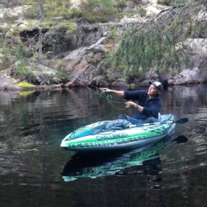 Guidet fisketur med tørrflue